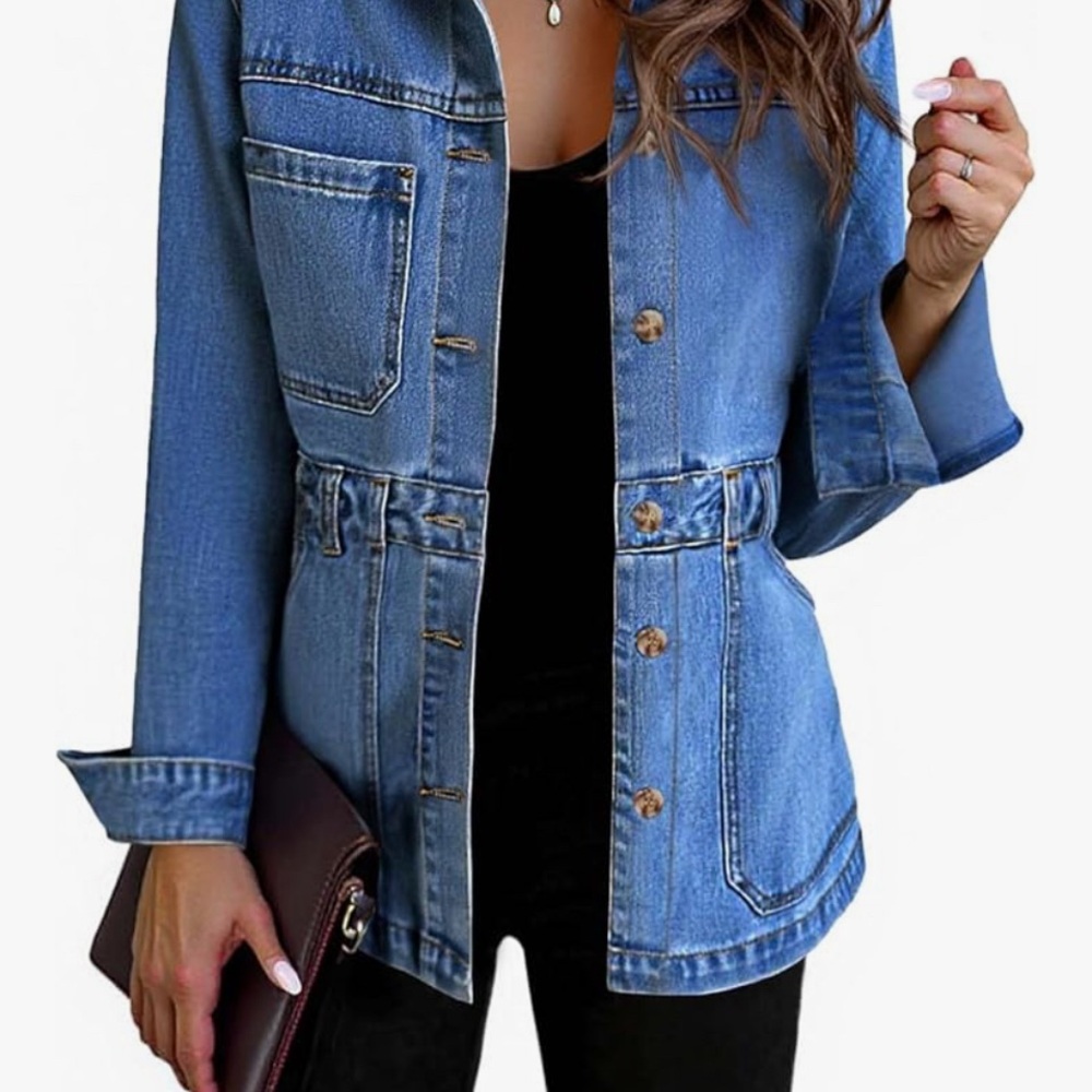 Classic Blue Women's Jean Jacket